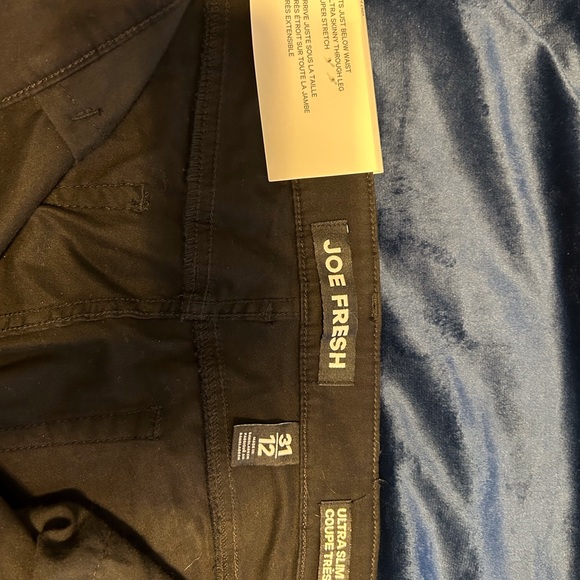 Joe Fresh Black Slim Straight Jeans - Picture 5 of 7